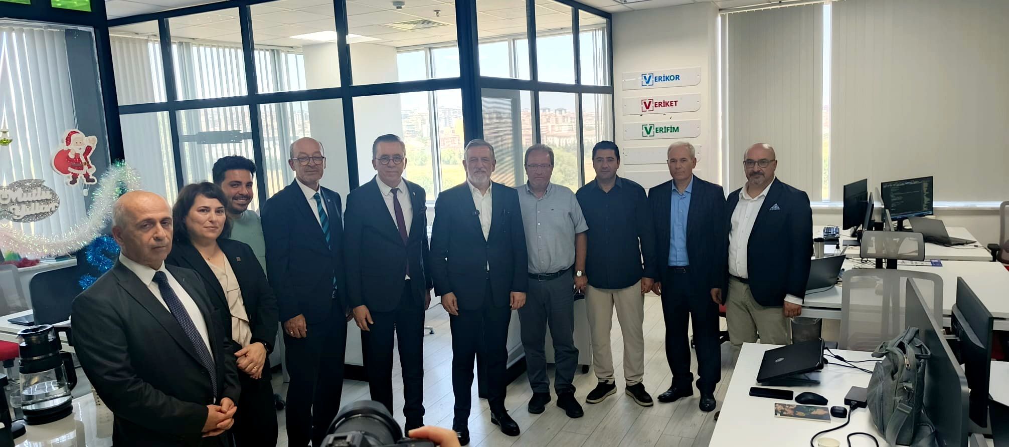 BTSO Chairman İbrahim Burkay and Delegation Visit Siberson at Ulutek Teknopark